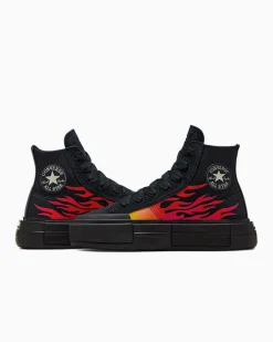 Converse Modelli Alti|Modelli Bassi<Cruise Flames white glitter