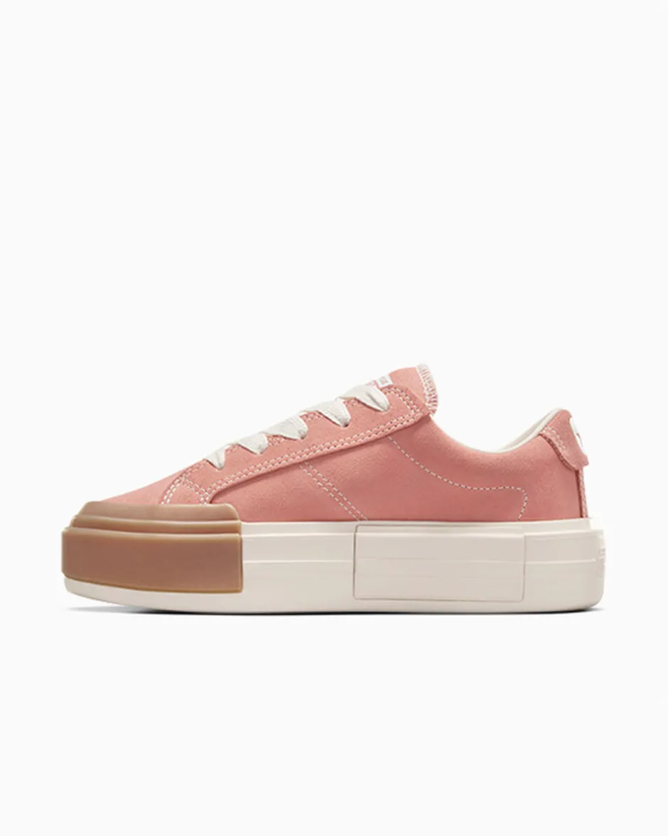 Converse Modelli Bassi<Cruise Suede Pesca vintage/Egret/Bianco