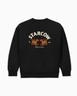 Converse Giacche E Felpe|Maglie E T-Shirt<Gold Standard Collection x Starcow Crew Neck Sweatshirt Converse Black