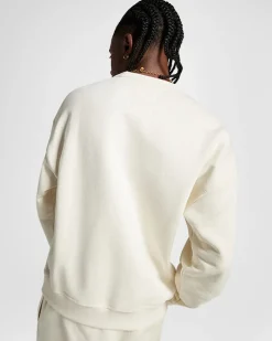 Converse Maglie E T-Shirt|Giacche E Felpe<Gold Standard Crew Sweatshirt Converse Egret