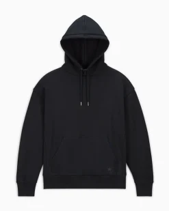 Converse Maglie E T-Shirt|Giacche E Felpe<Gold Standard Loose Fit Pullover Hoodie Converse Black