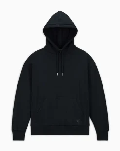 Converse Maglie E T-Shirt|Giacche E Felpe<Gold Standard Loose Fit Pullover Hoodie Converse Black