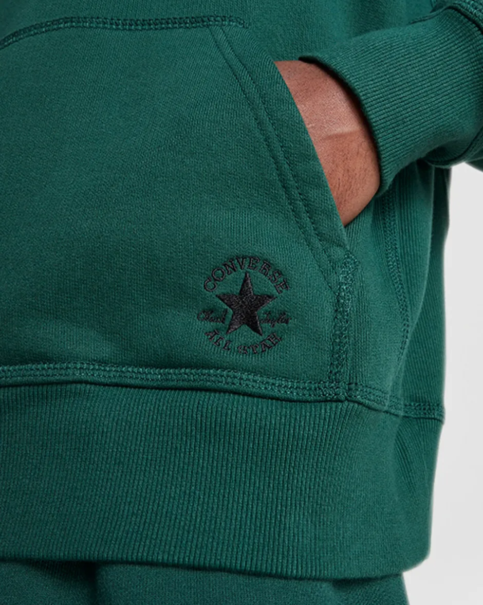 Converse Maglie E T-Shirt|Giacche E Felpe<Gold Standard Loose Fit Pullover Hoodie Green Envy