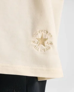 Converse Maglie E T-Shirt|Maglie E T-Shirt<Gold Standard Long Sleeve T-Shirt Converse Egret