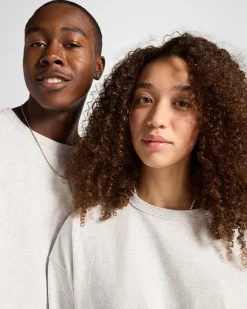 Converse Maglie E T-Shirt|Maglie E T-Shirt<Gold Standard Long Sleeve T-Shirt Grigio mélange rétro chiaro