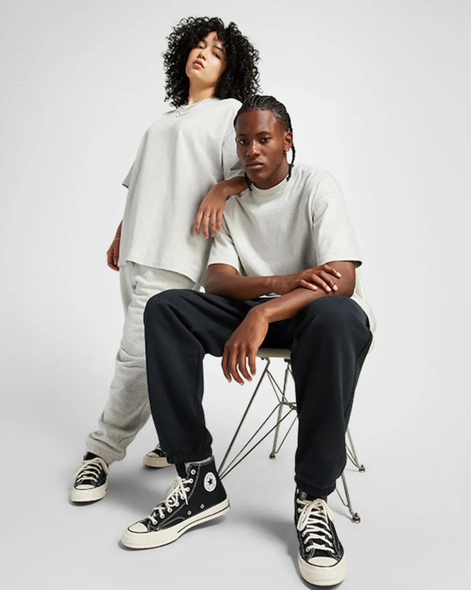 Converse Maglie E T-Shirt<Gold Standard T-Shirt Grigio melange chiaro