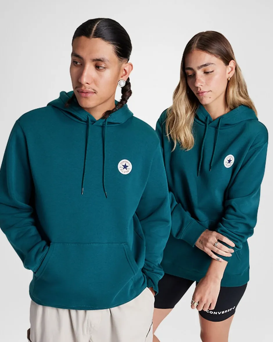 Converse Maglie E T-Shirt|Giacche E Felpe<Go-To Chuck Taylor Patch Pullover Hoodie Rubber Plant