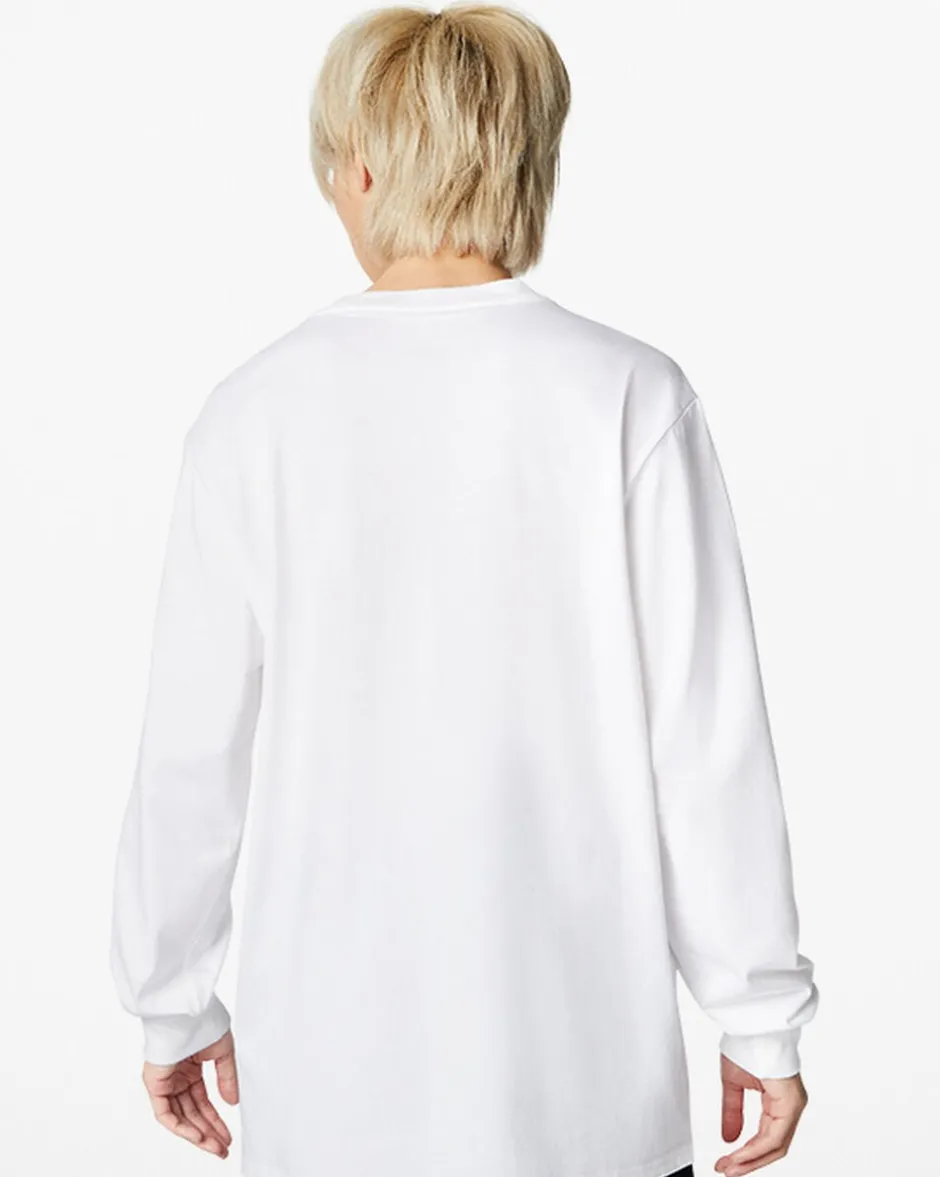 Converse Maglie E T-Shirt|Maglie E T-Shirt<Go-To Embroidered Star Chevron Standard Fit T-Shirt Bianco