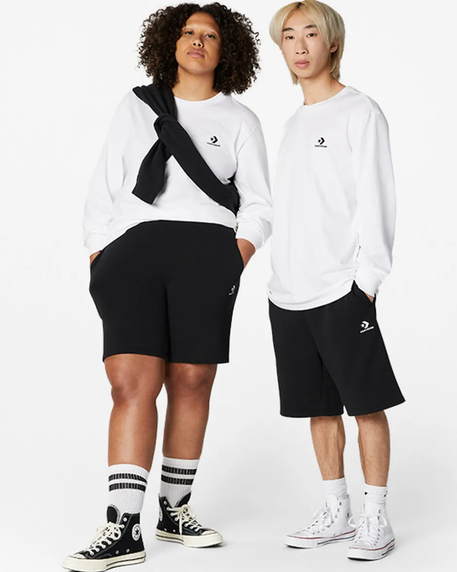 Converse Maglie E T-Shirt|Maglie E T-Shirt<Go-To Embroidered Star Chevron Standard Fit T-Shirt Bianco