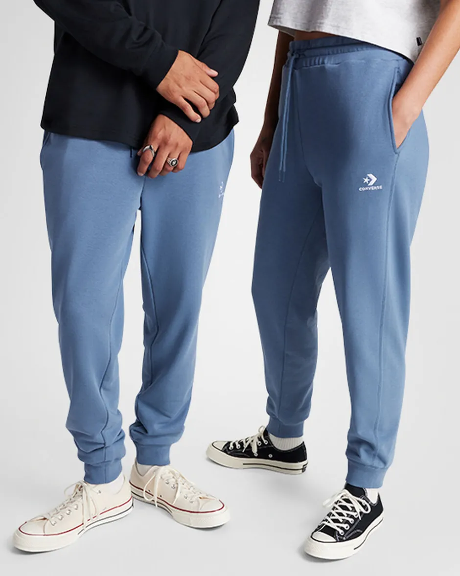 Converse Pantaloni E Shorts<Go-To Embroidered Star Chevron Standard Fit Sweatpant Lakeside Blue