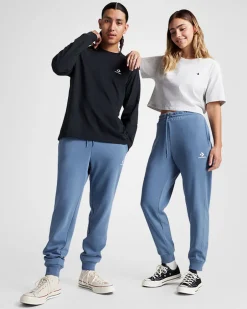 Converse Pantaloni E Shorts<Go-To Embroidered Star Chevron Standard Fit Sweatpant Lakeside Blue