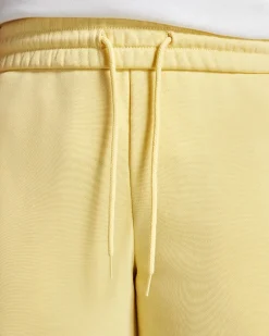 Converse Pantaloni E Shorts<Go-To Embroidered Star Chevron Standard Fit Fleece Short Bianco burro