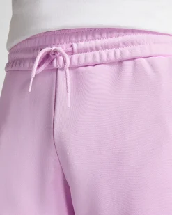 Converse Pantaloni E Shorts<Go-To Embroidered Star Chevron Standard Fit Fleece Short Lilla polvere di stelle