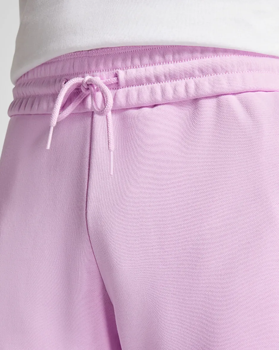 Converse Pantaloni E Shorts<Go-To Embroidered Star Chevron Standard Fit Fleece Short Lilla polvere di stelle