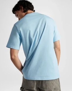 Converse Maglie E T-Shirt<Go-To Embroidered Star Chevron Standard Fit T-Shirt Blu cielo
