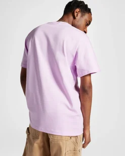Converse Maglie E T-Shirt<Go-To Embroidered Star Chevron Standard Fit T-Shirt Lilla polvere di stelle