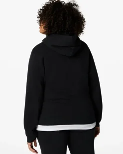 Converse Maglie E T-Shirt|Giacche E Felpe<Go-To Embroidered Star Chevron Standard Fit Fleece Hoodie Nero Converse