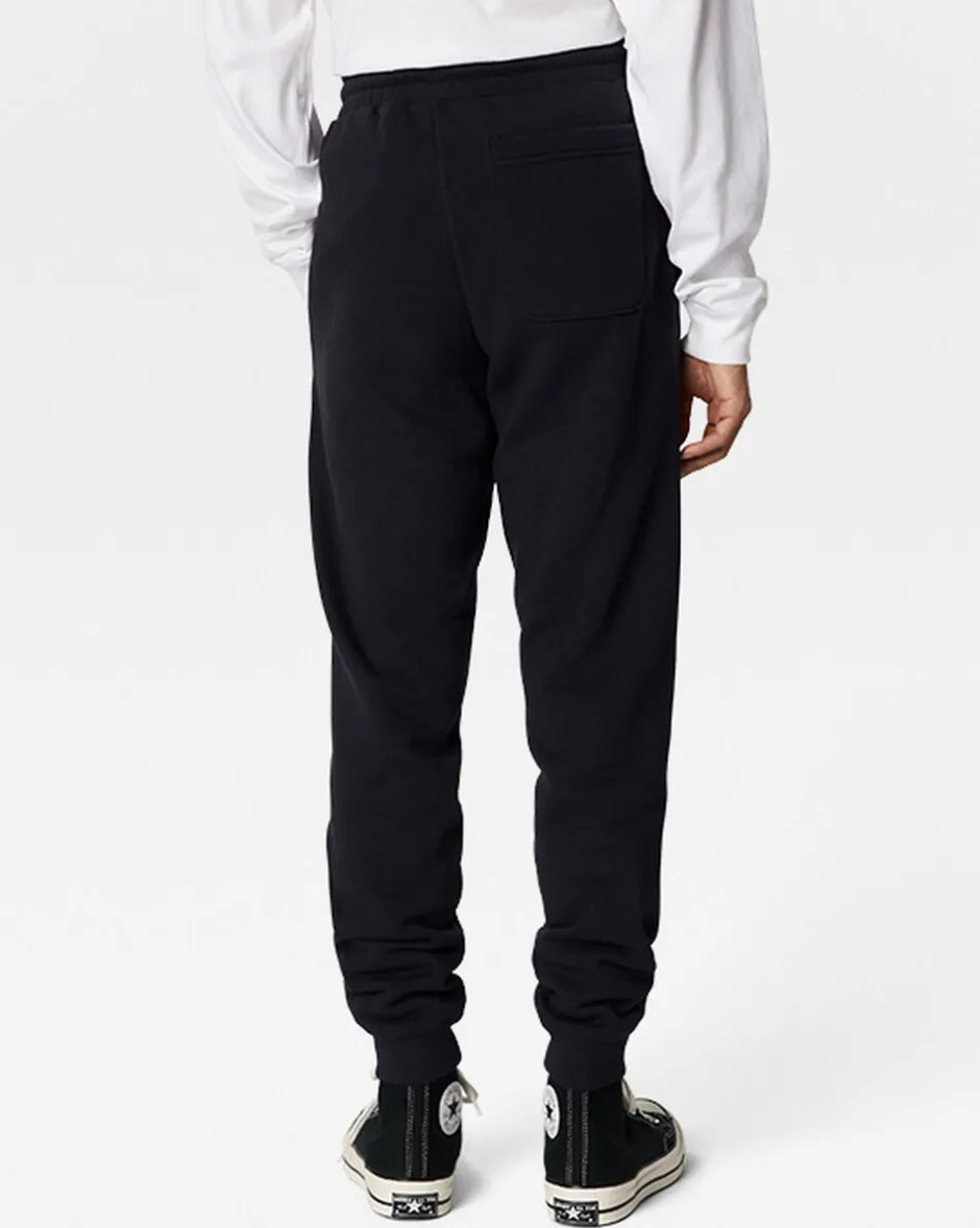 Converse Pantaloni E Shorts<Go-To Embroidered Star Chevron Standard Fit Fleece Sweatpant Nero