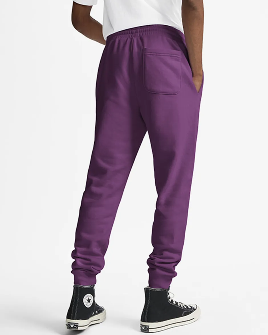 Converse Pantaloni E Shorts<Go-To Embroidered Star Chevron Standard Fit Fleece Sweatpant Quantum Violet