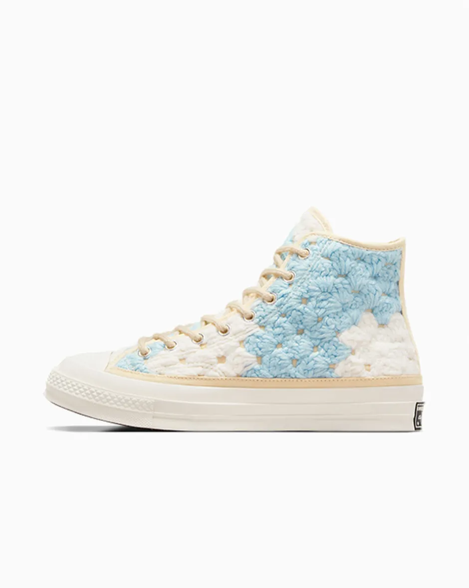 Converse Modelli Alti|Modelli Bassi<Upcycle Chuck 70 Crochet Blankets celtics