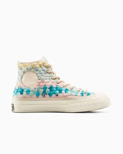 Converse Modelli Alti|Modelli Bassi<Upcycle Chuck 70 Crochet Blankets celtics