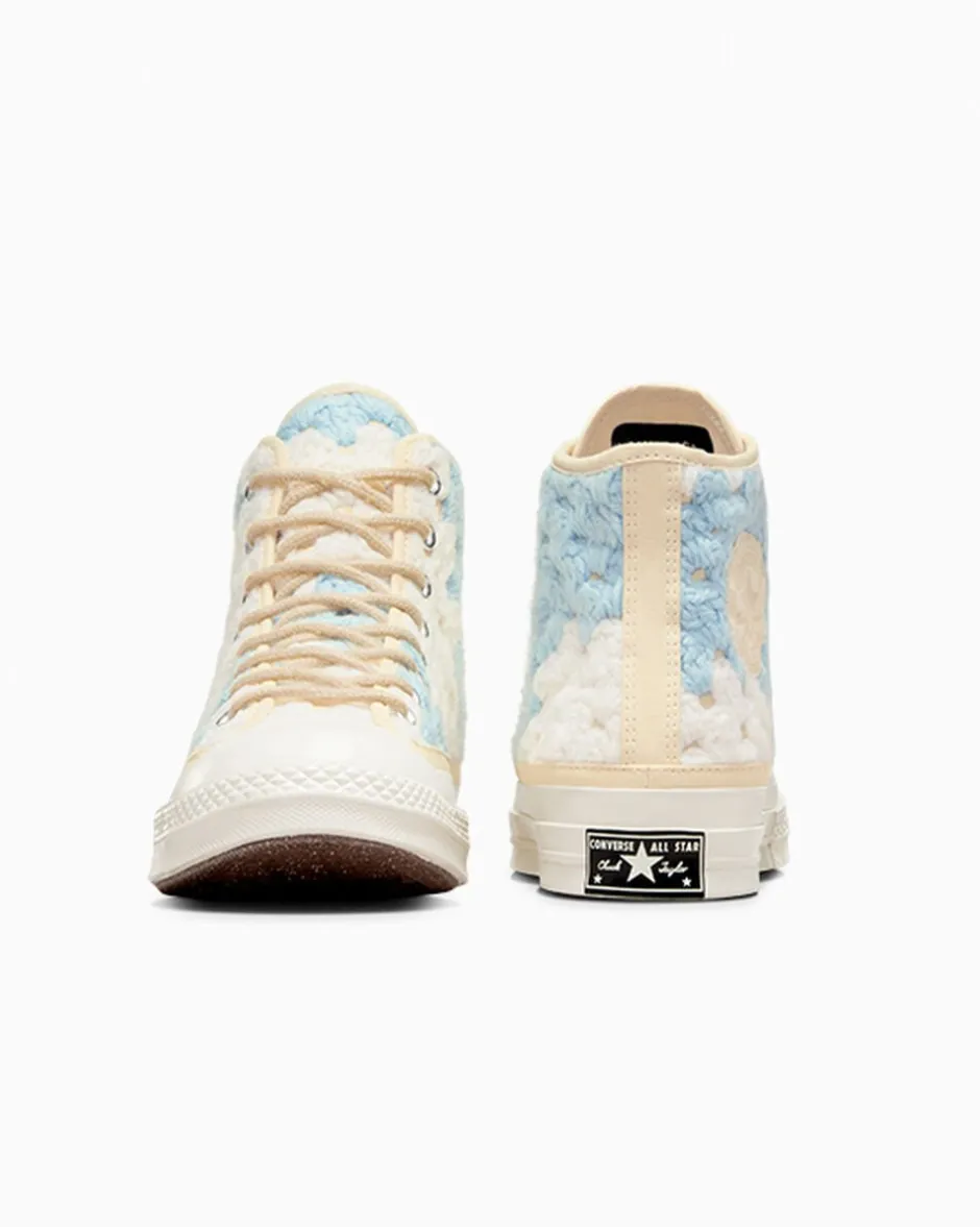 Converse Modelli Alti|Modelli Bassi<Upcycle Chuck 70 Crochet Blankets celtics
