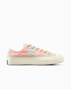 Converse Modelli Bassi<Upcycle Chuck 70 Crochet Blankets Egret/Nero/Multi