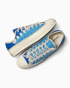 Converse Modelli Bassi<Upcycle Chuck 70 Crochet Blankets Egret/Nero/Multi