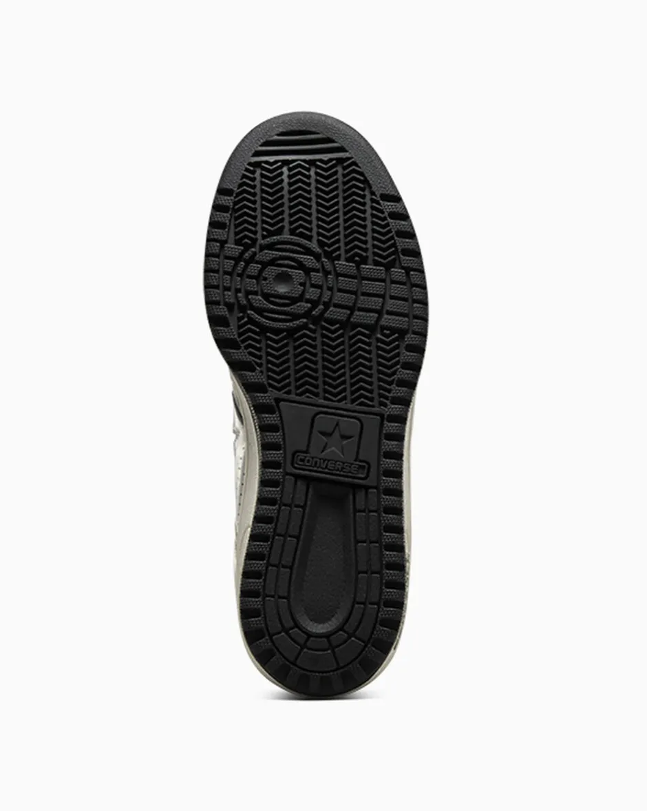 Converse Modelli Bassi|Modelli Bassi<Weapon Leather Bianco vintage/Nero