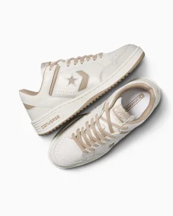 Converse Modelli Bassi|Modelli Bassi<Weapon Leather Bianco vintage/Cargo vintage