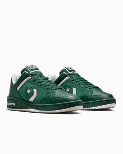 Converse Modelli Bassi|Modelli Bassi<Weapon Leather Verde invidia/Egret/Egret