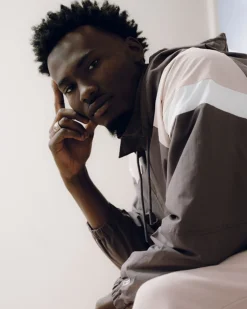 Converse Giacche E Felpe|Maglie E T-Shirt<x A Ma Manière Anorak Jacket Violet Ore