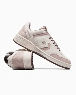 Converse Modelli Bassi<x A Ma Manière Weapon Fossil Stone/Egret/Violet Ore