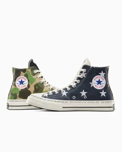 Converse Modelli Alti<x Brain Dead Chuck 70 Egret/Nero/Multi