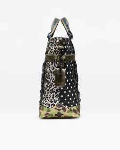 Converse Tutti Gli Accessori|Tutti Gli Accessori<x Brain Dead Utility Duffel Bag Nero Converse/Warm Grey/Field