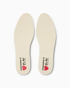 Converse Modelli Bassi|Modelli Bassi<x Comme des Garçons PLAY Chuck 70 Bianco latte/Bianco/High Risk Red