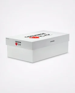 Converse Modelli Bassi|Modelli Bassi<x Comme des Garçons PLAY Chuck 70 Bianco latte/Bianco/High Risk Red