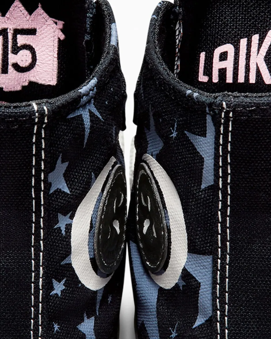 Converse Bambini (Età 4-8 Anni)|Guida Alle Misure Per Bambini<x Coraline Chuck Taylor All Star Easy On Nero/Rosa loto/Thunder Glaze