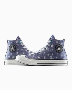 Converse Modelli Alti|Modelli Alti<x Coraline Chuck 70 Fresh Blueberry/Black