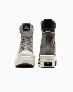 Converse Modelli Alti|Modelli Alti<x DRKSHDW DBL DRKSTR OVERDYE Chuck 70 Concrete