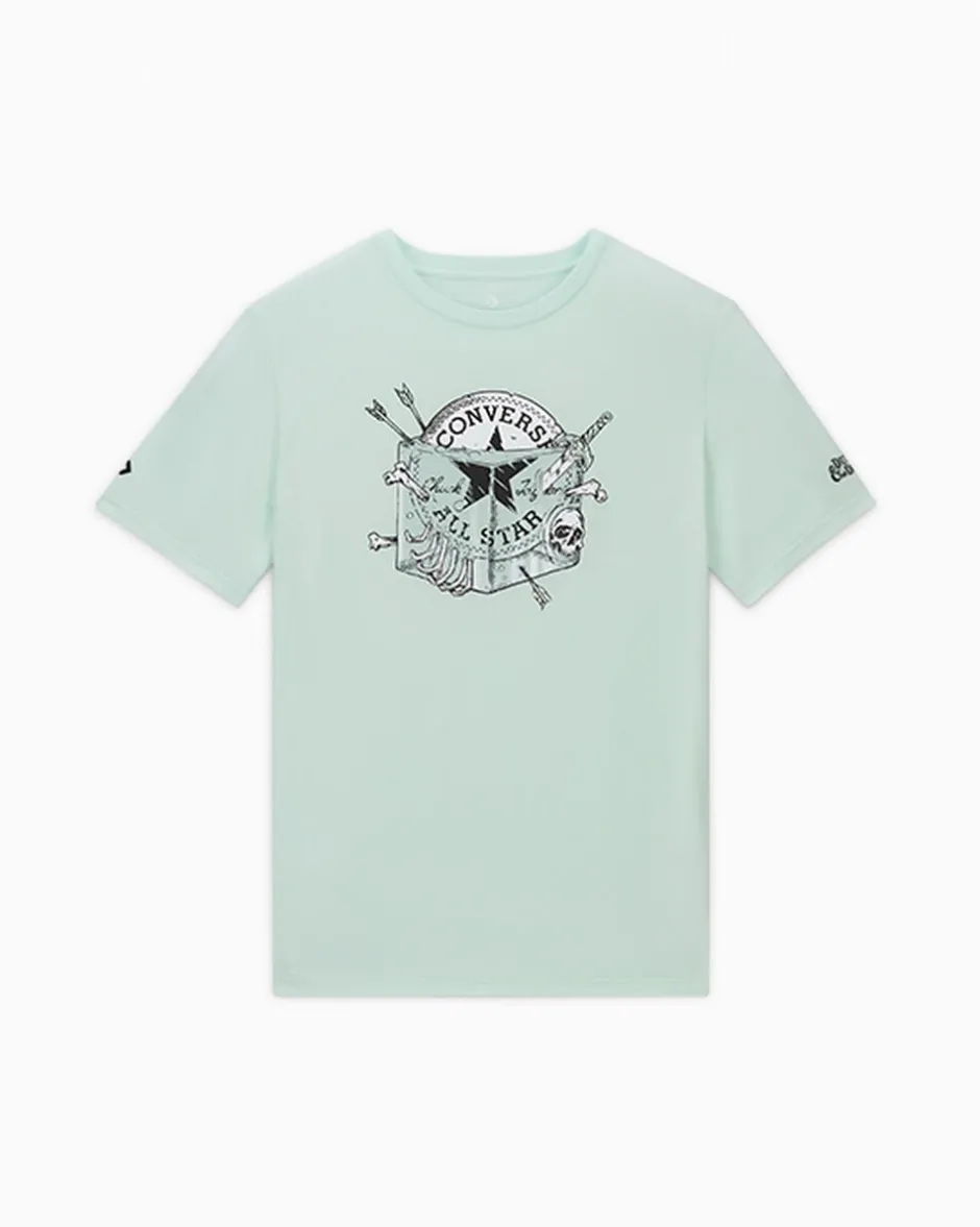 Converse Maglie E T-Shirt|Maglie E T-Shirt<x Dungeons & Dragons Gelatinous Cube T-Shirt Verde chiaro