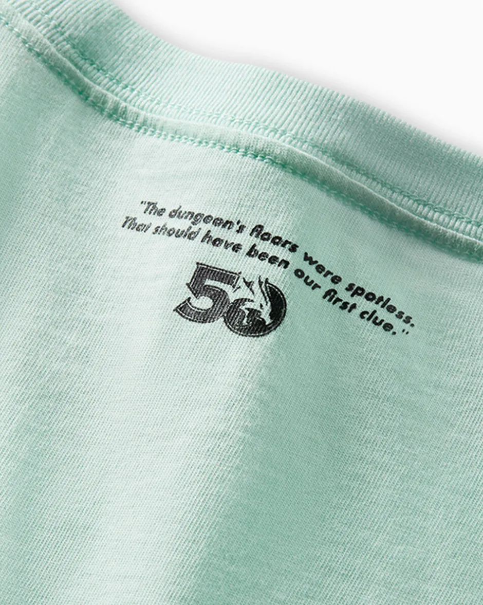 Converse Maglie E T-Shirt|Maglie E T-Shirt<x Dungeons & Dragons Gelatinous Cube T-Shirt Verde chiaro