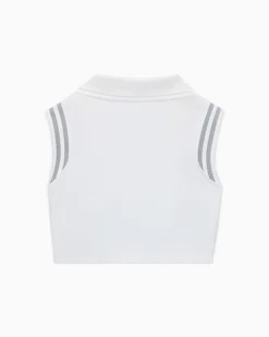 Converse Maglie E T-Shirt<x Feng Chen Wang Polo Bianco/Ghiaccio artico