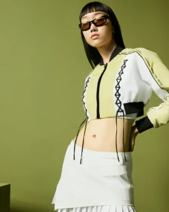 Converse Maglie E T-Shirt|Giacche E Felpe<x Feng Chen Wang Jacket Giallo lime chiaro