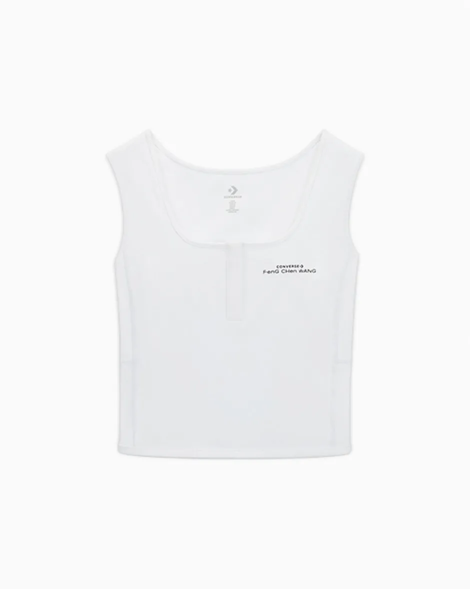 Converse Maglie E T-Shirt<x Feng Chen Wang Tank Bianco