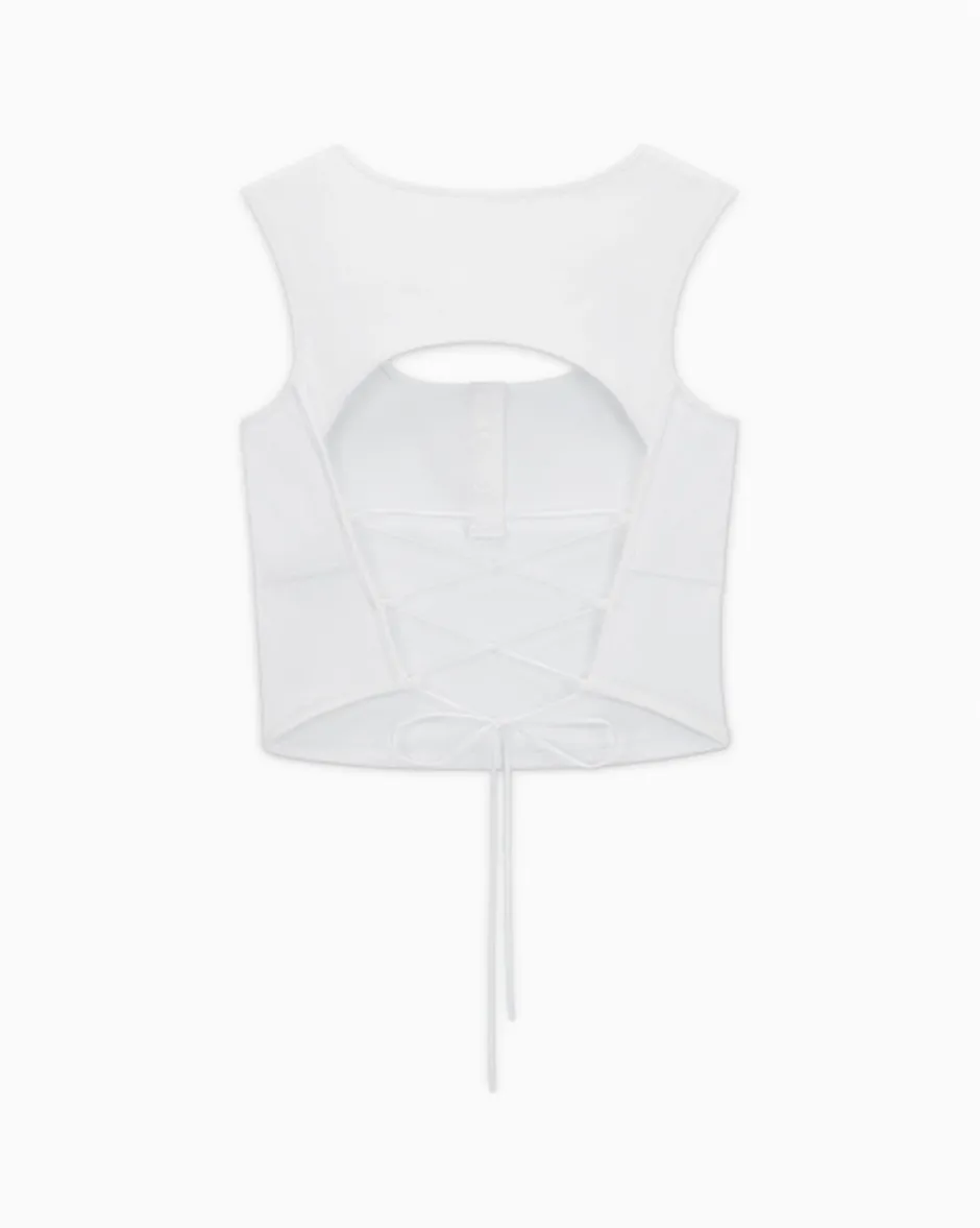 Converse Maglie E T-Shirt<x Feng Chen Wang Tank Bianco