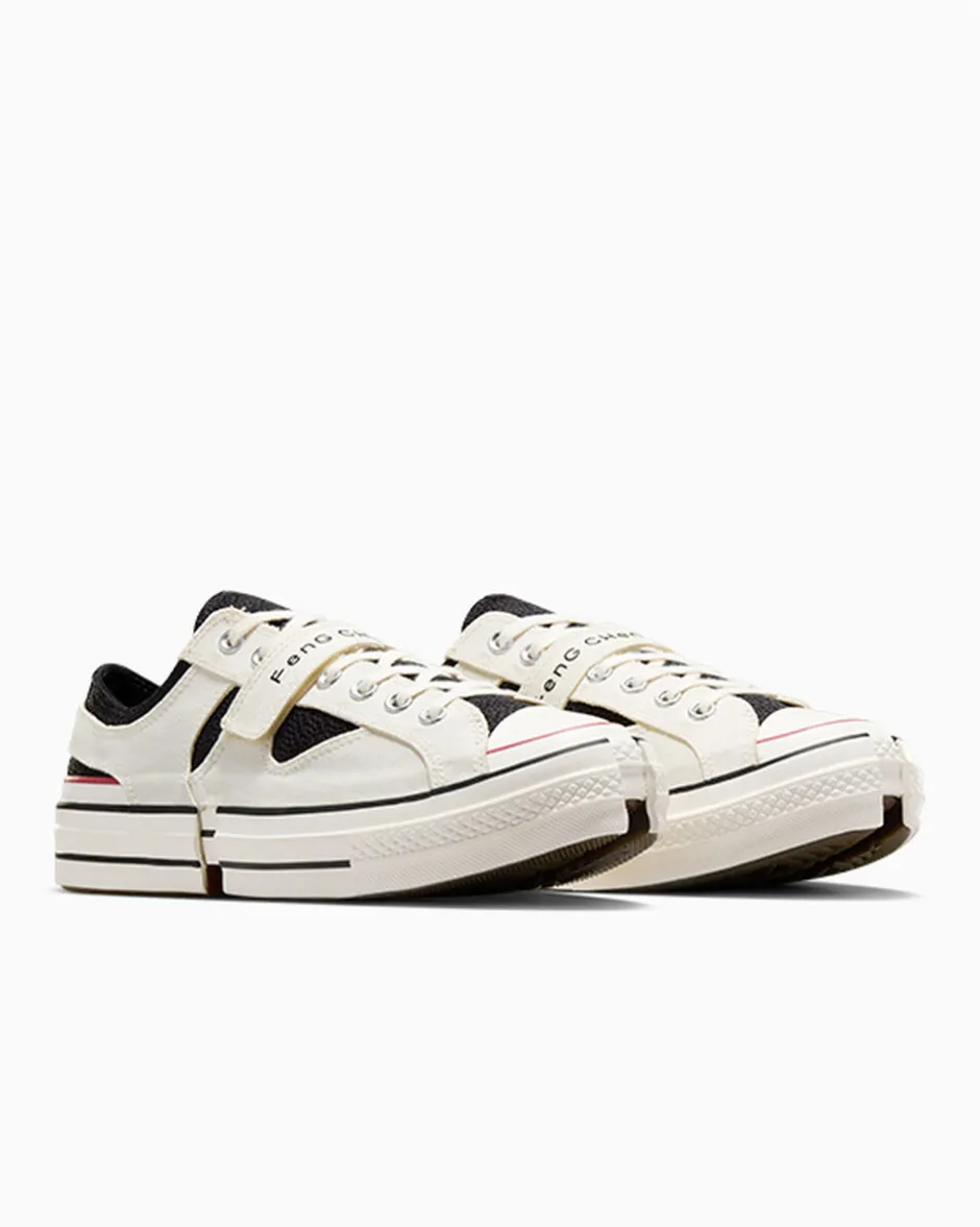 Converse Modelli Bassi|Modelli Bassi<x Feng Chen Wang 2-in-1 Chuck 70 Nero/Egret/Nero