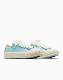 Converse Modelli Bassi|Modelli Bassi<x GOLF le FLEUR* Darryl Chuck 70 Milky Blue/Multi/Winter White