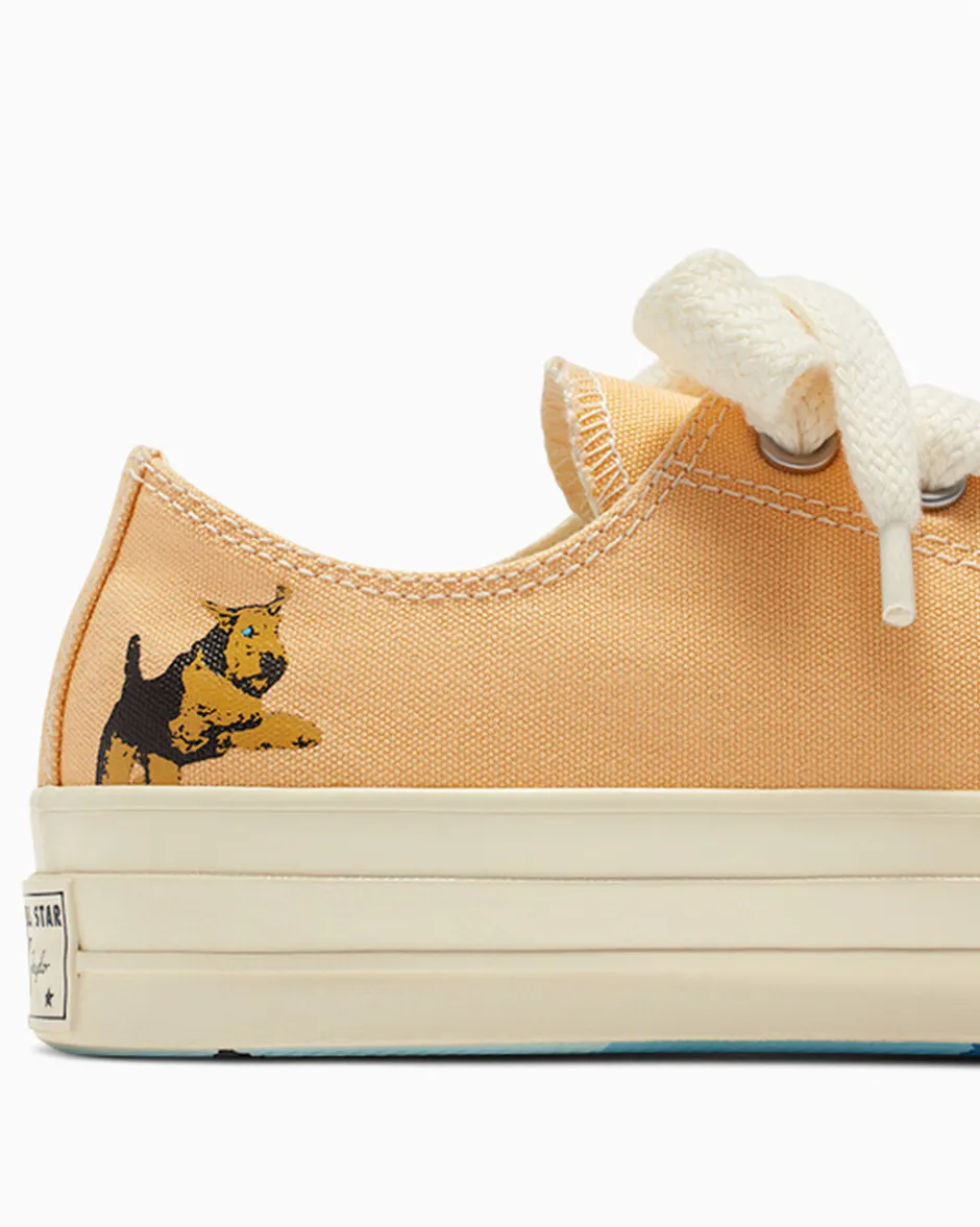 Converse Modelli Bassi<x GOLF le FLEUR* Darryl Chuck 70 Apricot Cream/Antique White