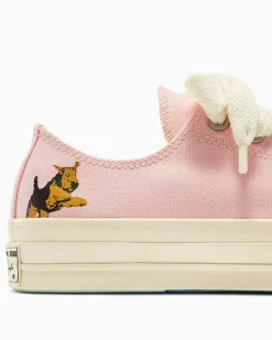 Converse Modelli Bassi<x GOLF le FLEUR* Darryl Chuck 70 Rose Quartz/Antique White